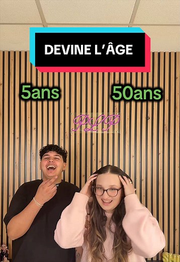 Devine l’âge : challenge couple amusant (50 ans vs 5 ans)