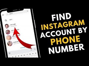 How to Search Instagram Account By Phone Number | Search Account on Instagram Using Phone Number