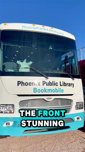 ✨ Stunning. Gorgeous. Beautiful. Amazing… it’s the Bookmobile! 🚐💨Come see all sides of our Bookmobile (inside and out!) and check out books, movies, and more with your Amazing Library Card. Here’s where you can find us next week: 📍 Thursday, 9/18 Trailside Point Park | 12:30–3:30 PM 7215 W Vineyard Rd, Laveen Village, AZ 85339 📍 Friday, 9/19 67th Ave Lot | 12:30–3:30 PM South 67th Ave & W Lower Buckeye Rd 📍 Saturday, 9/20 67th Ave Lot | 12:30–3:30 PM South 67th Ave & W Lower Buckeye Rd 🚐✨ 
