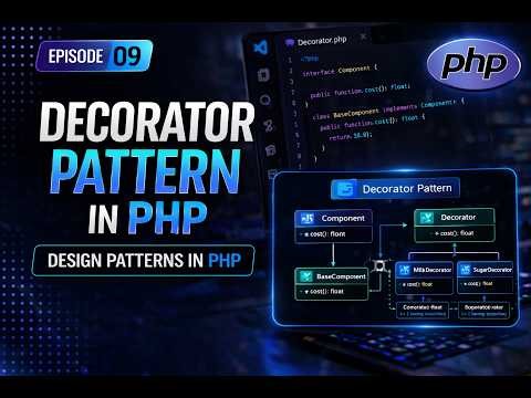Decorator Pattern in PHP | Design Patterns in PHP | Episode 09
