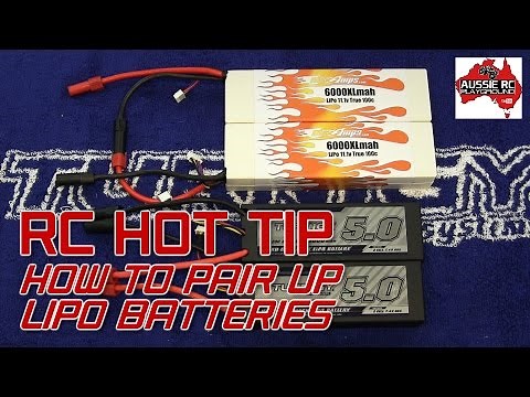 RC HOT TIP: How To Connect Batteries in Series