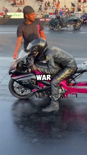 HE CONFUSED AGGRESSION FOR SPEED. THE PINK BIKE DIDN'T.