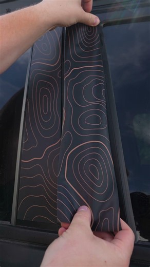 Vinyl Garage B Pillar Decals for 6th Gen 4Runner