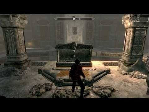 Skyrim how to duplicate the writing on calcelmos stone