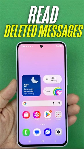 ⚡️ Read Deleted Text Messages on Samsung Instantly! 💬🔓