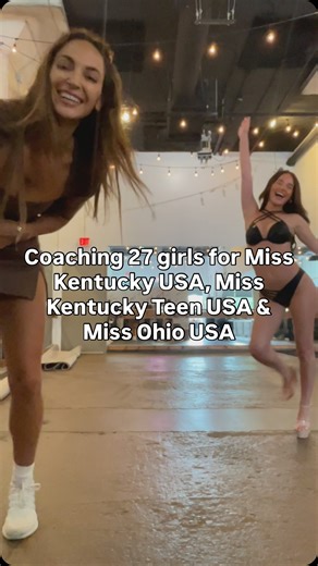 Maria Montgomery Mentoring | Model & Pageant Coaching on Instagram: "Coaching 27 girls for Miss Kentucky USA, Miss Kentucky Teen USA, and Miss Ohio USA was special, but what’s more important is being here for them when they come to me for life advice like a big sister 🤍 Crown or no crown, I love each of you so much!"