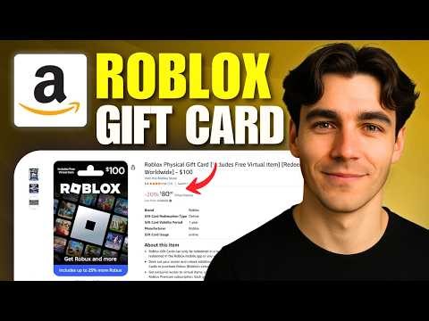 How To Find Roblox Gift Card Code On Amazon (Tutorial 2026)