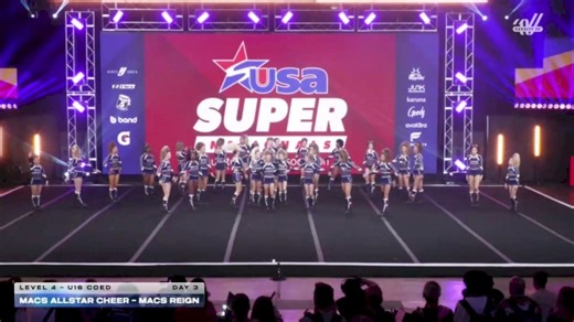 Mac's Allstar Cheer - Reign [2026 L4 - U16 Coed Day 3] 2026 USA All Star Super Nationals