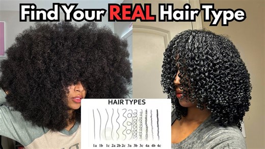 How to find your natural hair type easily