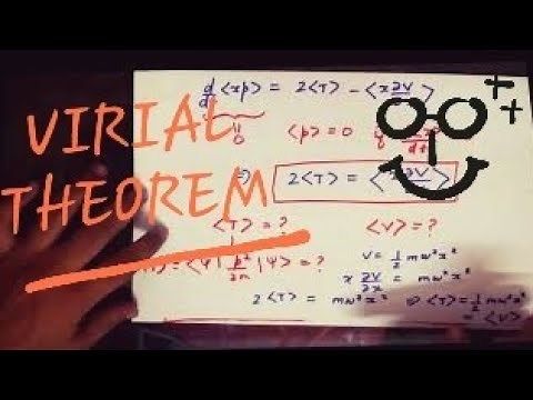 Virial Theorem - Quantum Mechanics [DERIVATION]