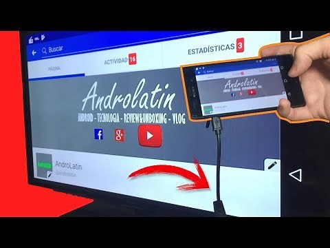 Utilizar Adaptador HDMI MicroUsb en Android