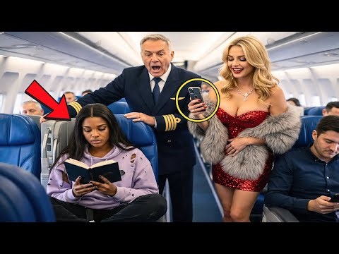 Pilot Asks Black Woman to Switch Seats — Unaware She’s the Billionaire Who Owns the Plane Secretly