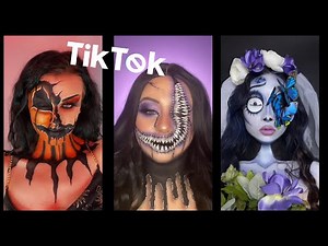 Best Halloween 2021 Tik Tok Scary Makeup Compilation | TikTok Halloween Makeup Tutorial