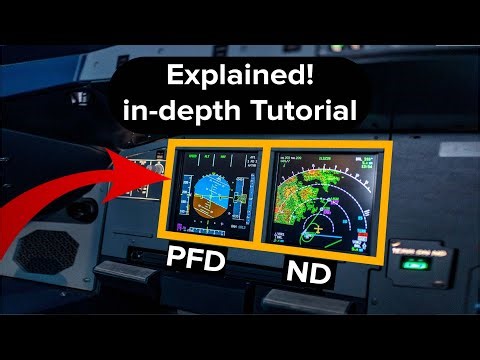 Airbus A320 Cockpit EFIS PFD & ND Display Full In-Depth Training Video