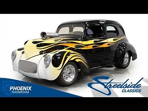 1941 Willys Americar Supercharged Sedan Streetrod 3282-PHX for sale | Charlotte, Atlanta, Dalla...