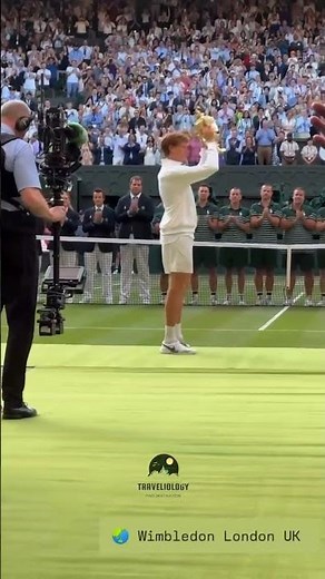 Sinner Sinner is Winner| Great Moments in Wimbledon Championship 2025 #sinner #tennis