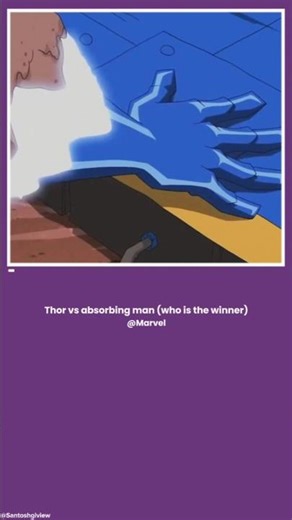 Thor vs absorbing man fight - Who is winner.....#Marvel