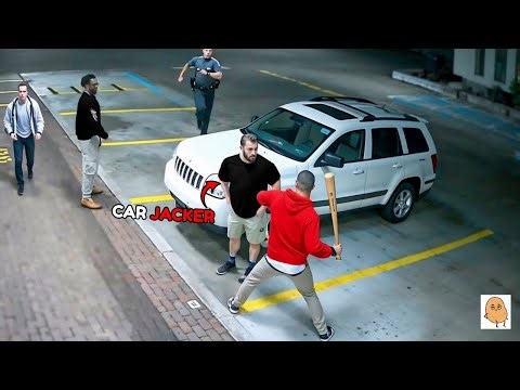 When Carjackers MESS With The WRONG Car!