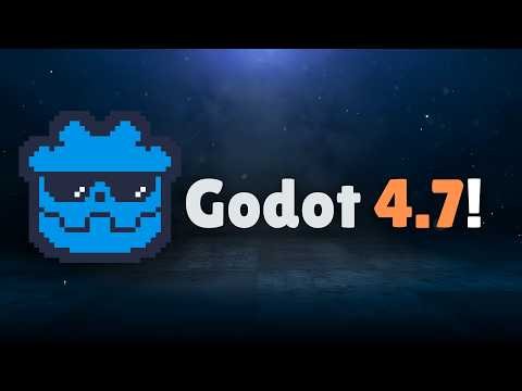 Godot 4.7 - we got some crazy new features.