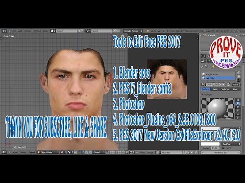 Tools Edit Face PES 2017 w/Download link