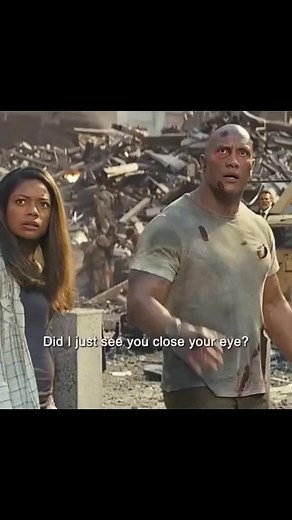 Gorilla Protecting Child in Epic Movie Scene with The Rock