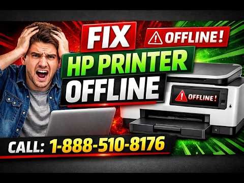 HP Printer Offline Problem Fix (Windows & Mac) – Easy Step-by-Step Guide