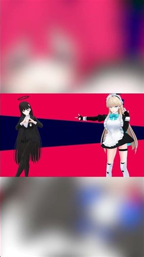 Blue Archvie : Tsukatsuki Rio x Asuma Toki ~ 目撃！テト31世🎉🎃🧟 [MMD] #shorts #tetto #ui #dancecover