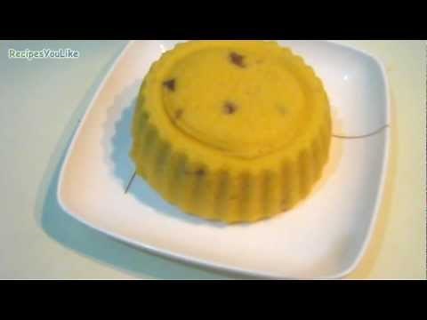 Eggless Microwave Mango Fruit Cake