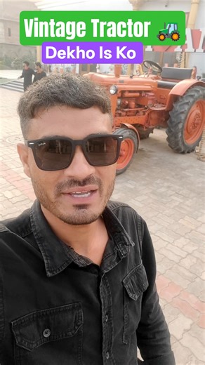 Punjab Me Mila Bahut Old Vintage Tractor 🚜 wo Bi Running condition | RJ Biker JPR