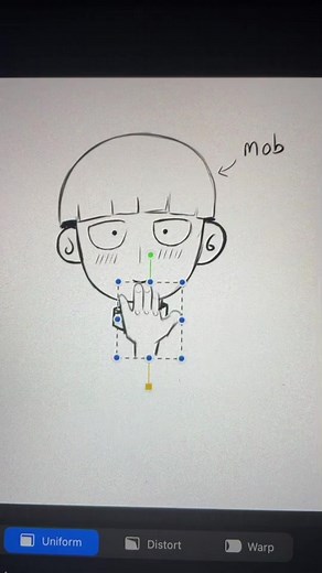 My beloved #jenaa_art #mob #drawing #mobpsycho100