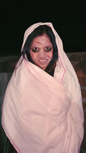 Prank gone wrong 👻💀 #horrorstation #comedy #funny #ghost #bhoot #horror #chudelwalavideo #scary