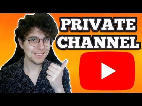 How To Make Youtube Channel Private (2024)