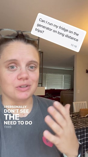 How to run an RV Fridge while driving without having to turn your propane on. | RV Repair Woman