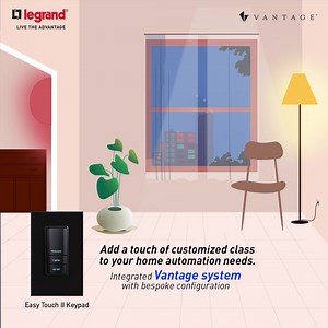 25 reactions | Customize the look and feel of your home automation touch keypad, according to the looks of your home. Go supremely sophisticated with laser engravings, LED backlighting, true type fonts, aesthetic button designs and colours of your choice. #LiveTheAdvantage of customization. Click here to know more https://bit.ly/3AHginX | Legrand | Facebook