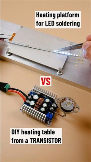 Transistor vs. Hot Plate: Can DIY Win? 🤯 Soldering Test! #soldering #DIY #electronics #experiment