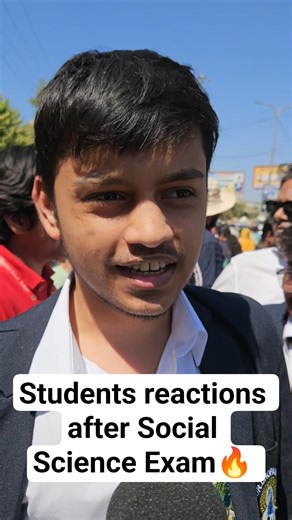 Students reactions after Social Science Exam😂🔥 Class-10 | Tough paper😨 | Board exams 2023 #ytshorts