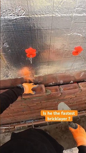 Fastest bricklayer