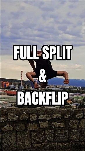 POV: Full Split to Backflip | Extreme Flexibility & Power Training Motivation