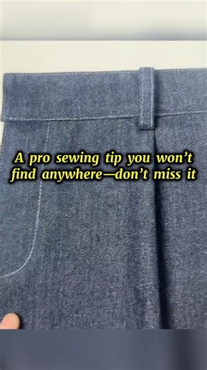 Perfect Way to Sew Belt Loops on Pants