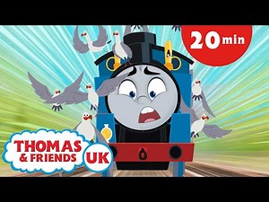 Thomas & Friends UK - All Engines Go Best Moments | Whistle Woes + more!
