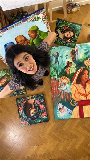 Replying to @Zineb Mansouri Art Here's your sign to create and develop your skills slowly but surely! No matter what other people say. Know your worth as an artist, listen carefully to constructive criticism and never flinch at negative comments ✨🤍