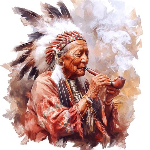 11 Native American Clipart Set, Printable Watercolor Indian Chef Clipart, High Quality Jpgs, Digital Download, Commercial Use, Junk Journals - Etsy