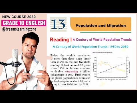 Grade 10 English, Unit 13 Reading II A Century of World Population Trend Exercise and Explanation