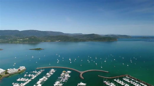 Airlie Beach : Un drone découvre le paradis australien