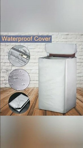 🌧 Waterproof | ☀️ Sunproof | 🌀 Dustproof Washing Machine Covers | All Sizes & Colors Available