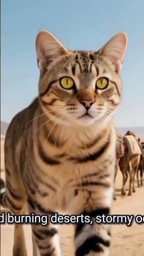 “The Eternal Story of Cats — A Cinematic 60-Second Documentary” #cat #aigenerated