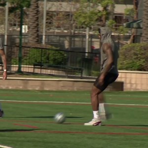 30K views · 62 shares | LeBron James playing football in training this week  | ESPN UK | Facebook