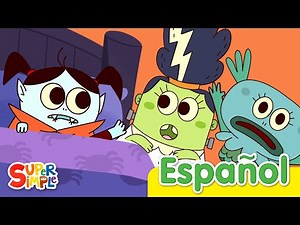 10 Monstruos En La Cama | Canciones Infantiles