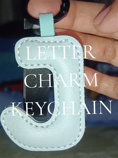 Personalized Letter Charm Keychain Ideas