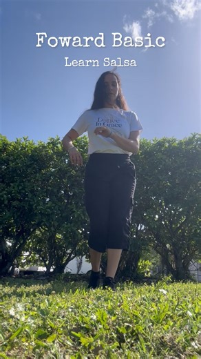 Beginner Salsa | Forward Basic | Be present, be grounded | Learn Salsa